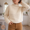 Gallant Sweater Knitting Pattern, Chunky, Beginner Friendly