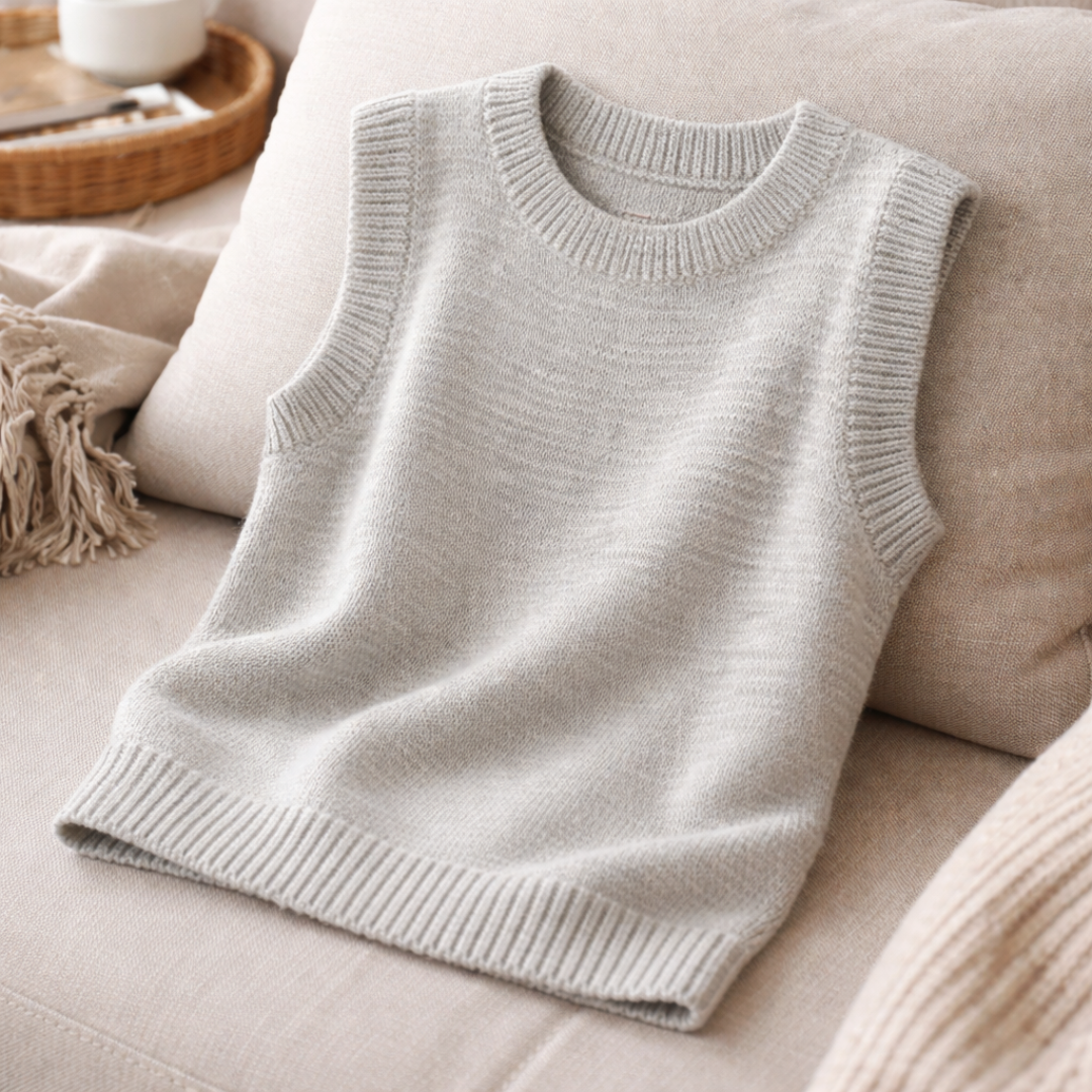 Vest Knitting Pattern, Beginner Friendly PDF Pattern, Video Tutorial